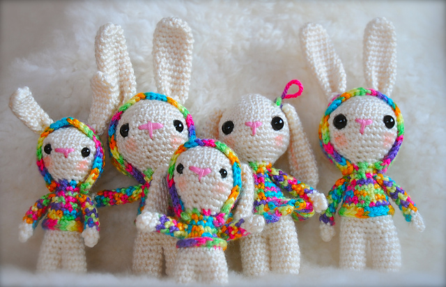 Funny Bunny Family