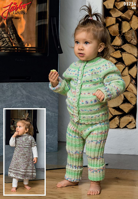 91734 Cardigan & Leggings
