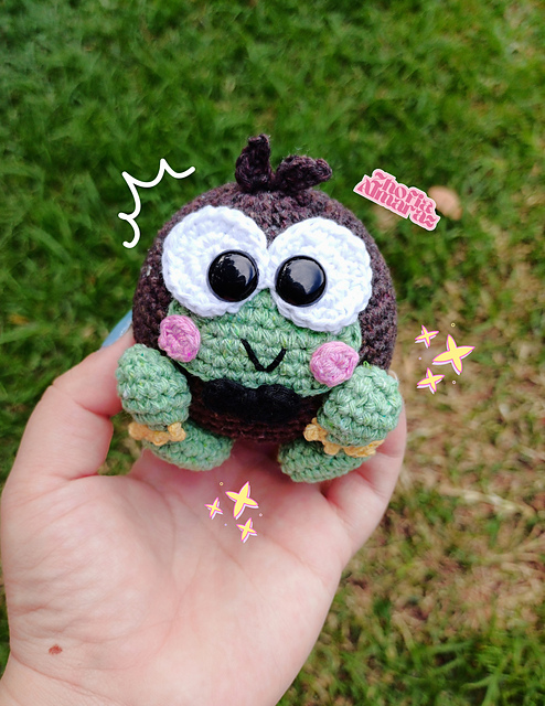 Ravelry: Keroppi X Kuriboh pattern by Sofia almaraz