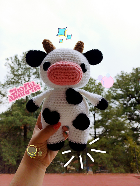 Vaca contenta