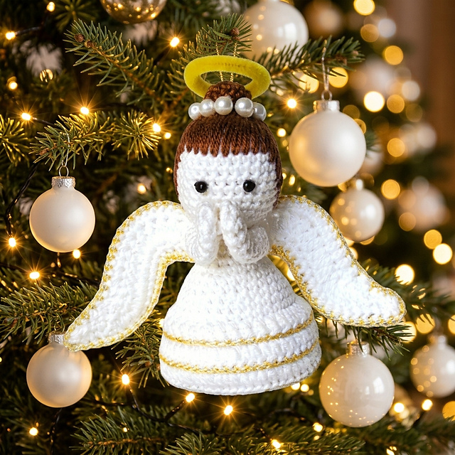 Crochet Angel Ornament Pattern
