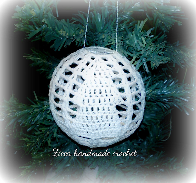 Christmas tree ball ornament