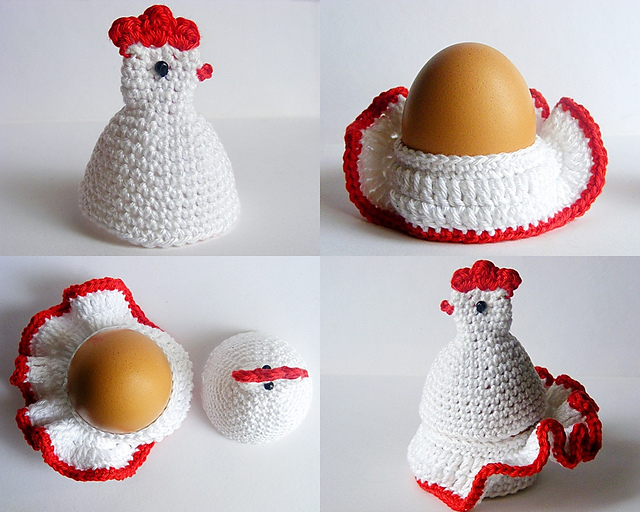 Hen egg cozy
