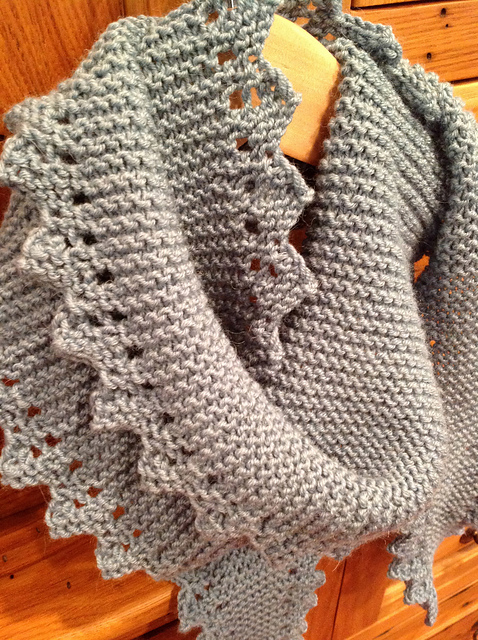 Uber Zag Edged Scarf