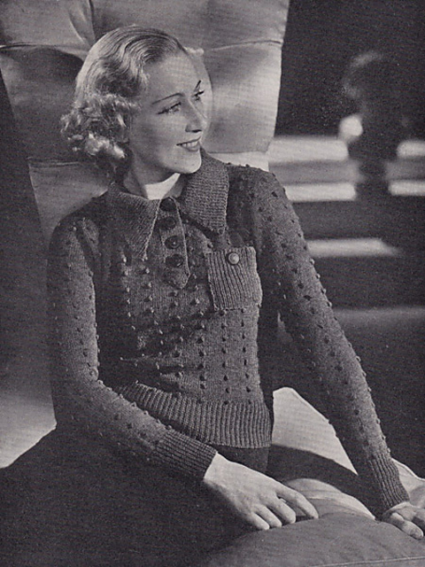 Bobble Stitch Jumper
