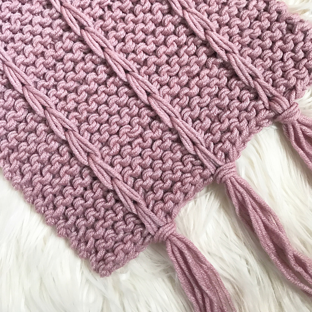 Slip Stitch Scarf