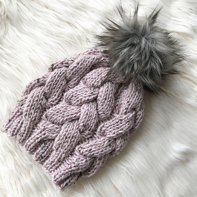 Chunky Braided Beanie