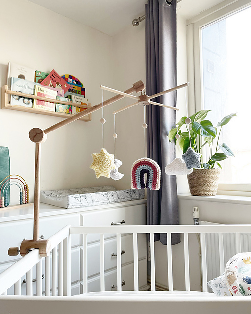 Rainbow Baby Mobile