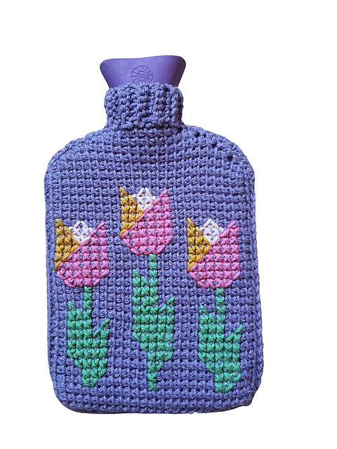 Tulip Hot Water Bottle Cover