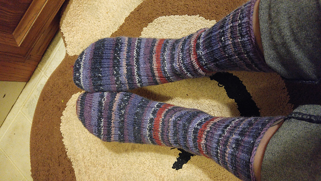 Basic Toe Up Sock