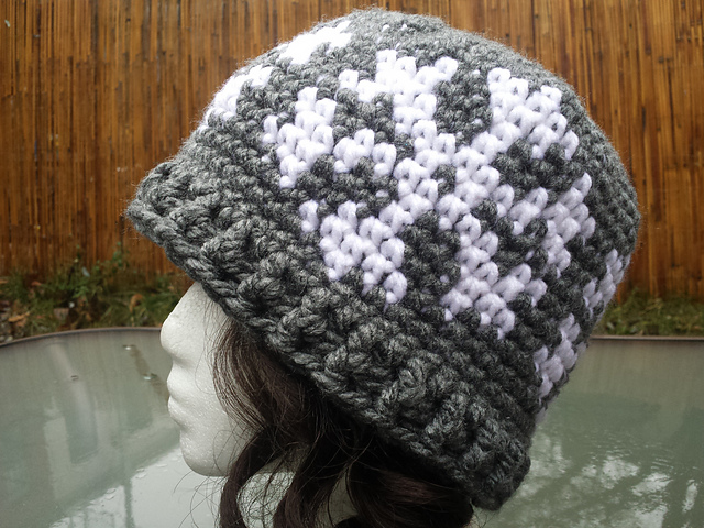 Snowflakes Winter Hat