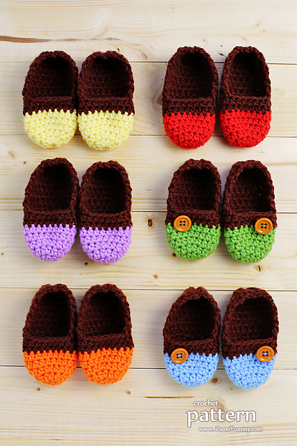 The Easiest Baby Slippers