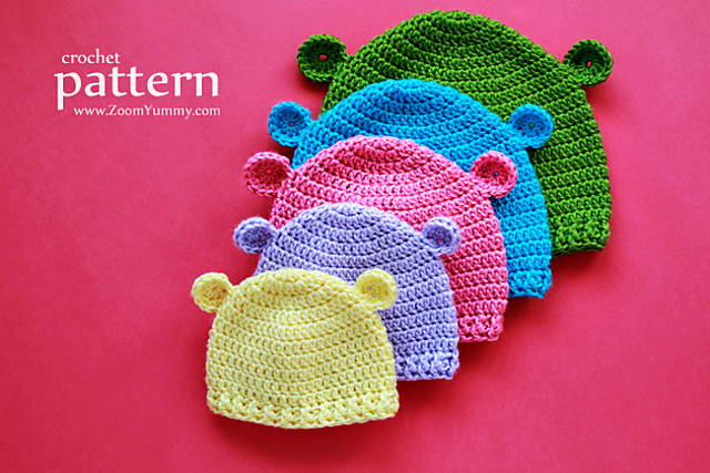 Crochet Hats For Baby's First 3 Years