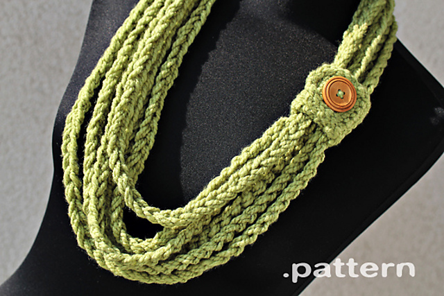 Crochet Chain Scarf