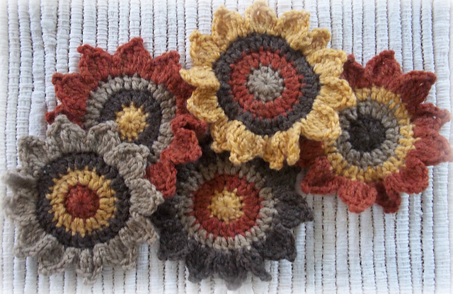 sunflower applique