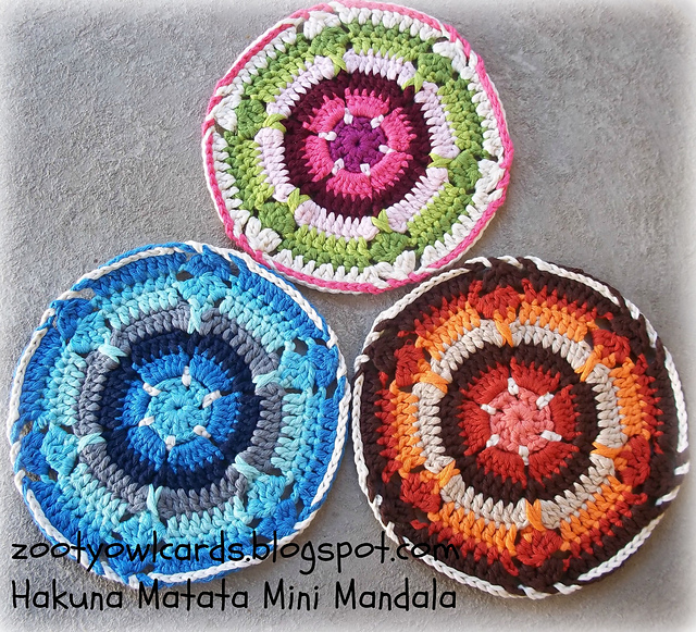Hakuna Matata Mini Mandala