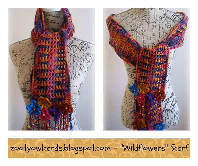 Wildflowers Scarf
