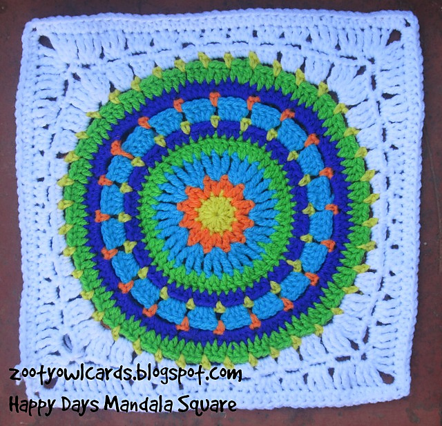 Happy Days Mandala Square