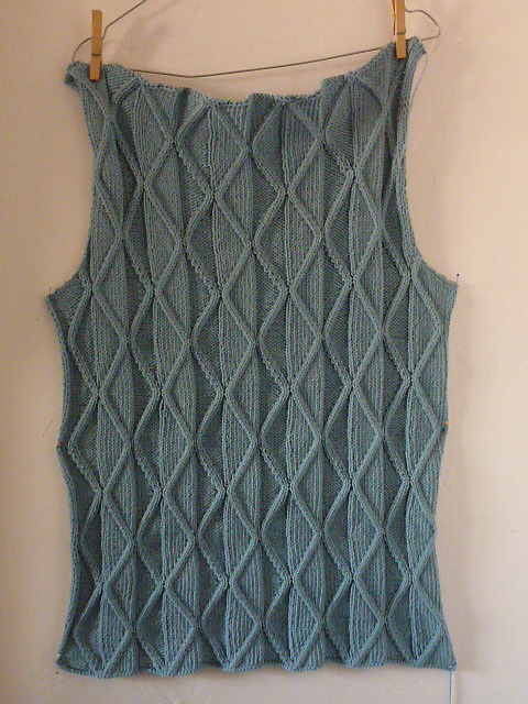 Alès, le pull à losanges