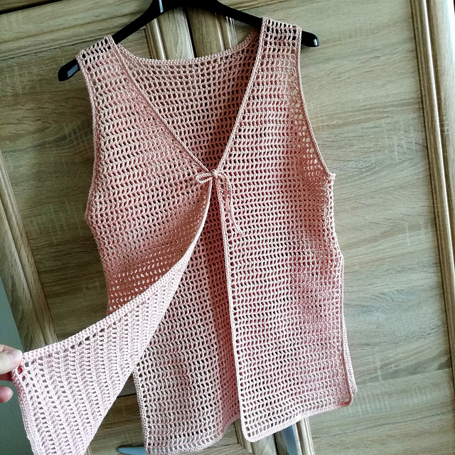 Long summer vest