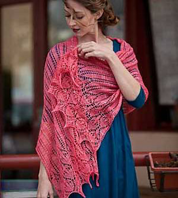 Rose Lace Stole