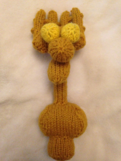 MST3K Crow T. Robot Knitted Doll