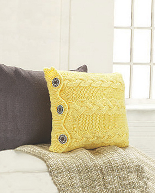 Ravelry Nest Pillow pattern by Jenny White